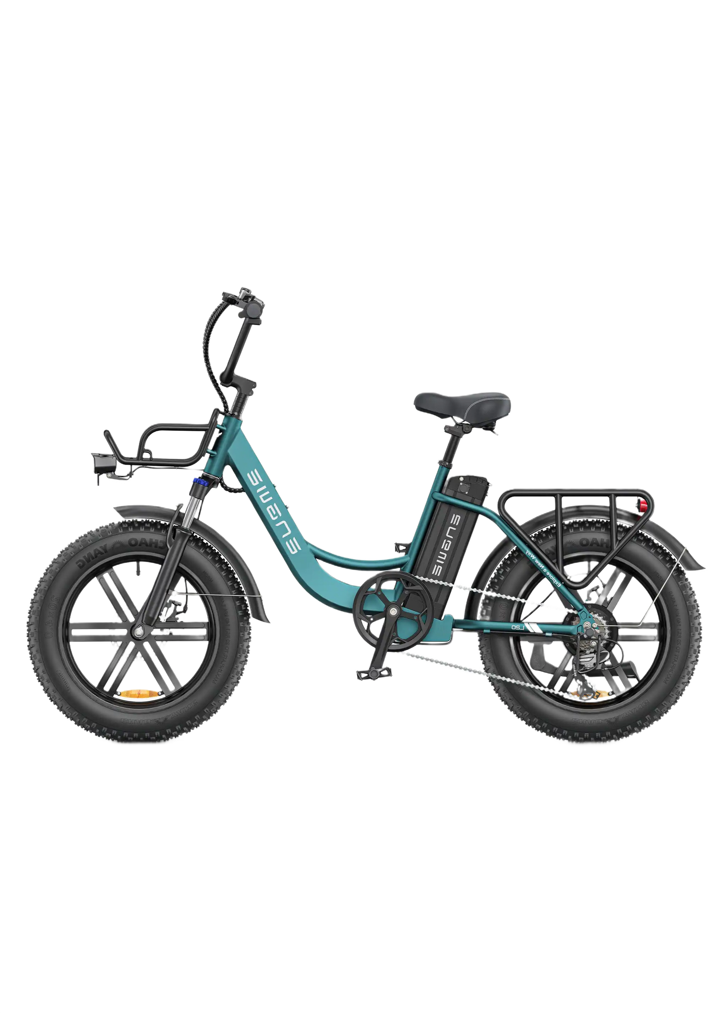 ENGWE L20 Boost Teal electric bike on a white background