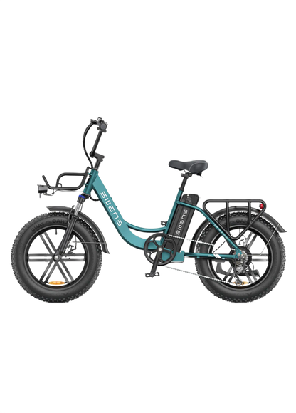 ENGWE L20 Boost Teal electric bike on a white background