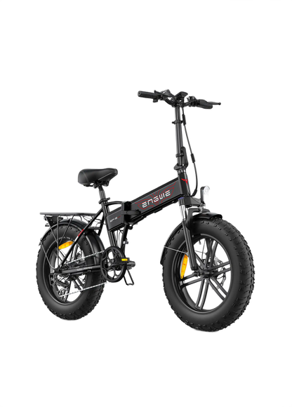  ENGWE EP-2 Boost black electric bike on white background