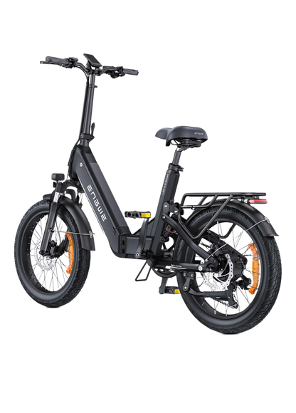  ENGWE L20 3.0 Boost Black electric bike on a white background