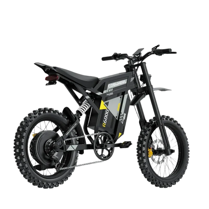COSWHEEL R6000 7000W elektriline maastikuratas 60V 30Ah aku, 17-tolliste maastikurehvide ja täisvedrustusega