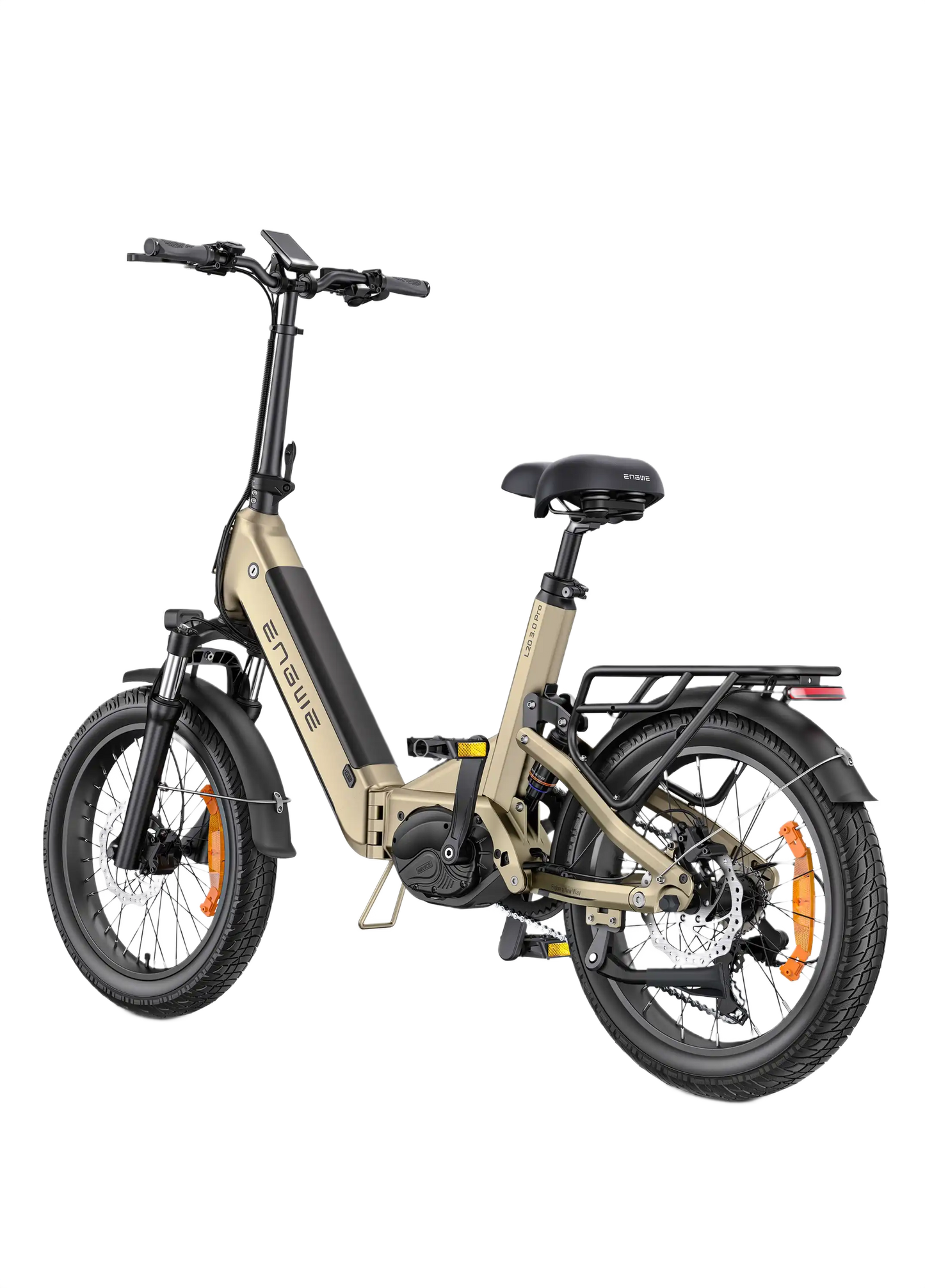 ENGWE L20 3.0 Pro Beige electric bike on a white background