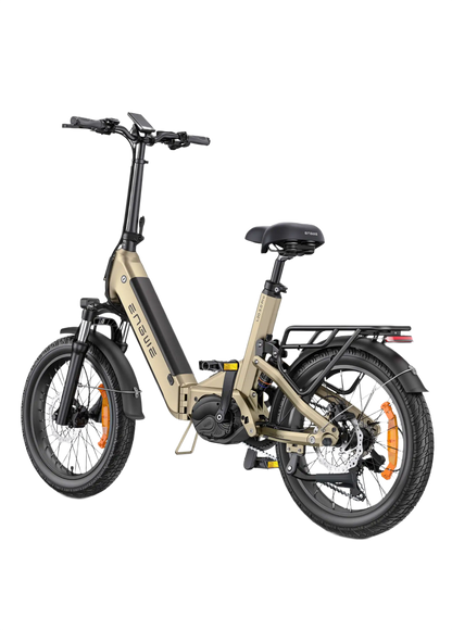 ENGWE L20 3.0 Pro Beige electric bike on a white background