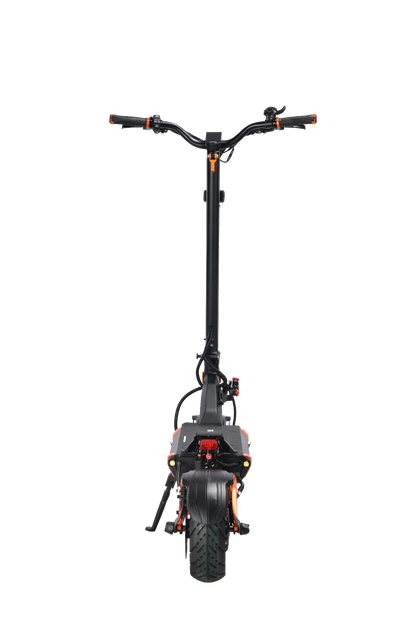 TEVERUN BLADE GT2 Black and orange electric scooter on a white background