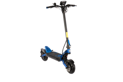 KAABO MANTIS X PLUS Blue electric scooter on a white background