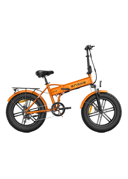  ENGWE EP-2 Boost orange electric bike on white background