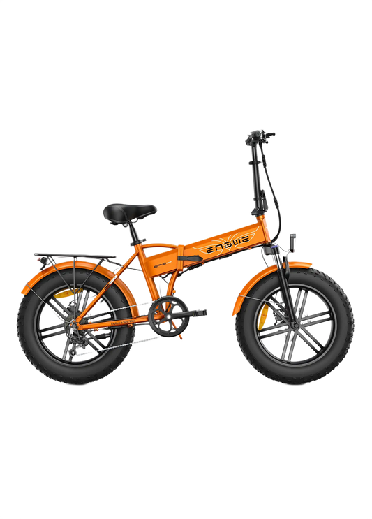  ENGWE EP-2 Boost orange electric bike on white background