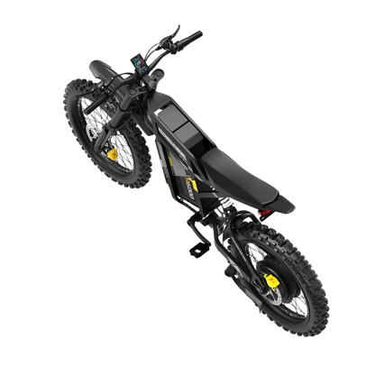 COSWHEEL R6000 7000W elektriline maastikuratas 60V 30Ah aku, 17-tolliste maastikurehvide ja täisvedrustusega