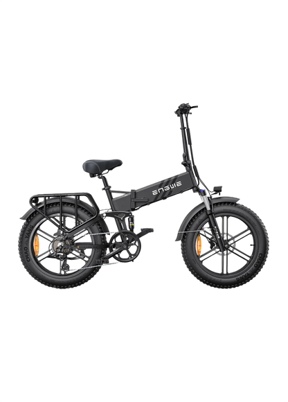 ENGWE ENGINE PRO 2.0 black electric bike on white background
