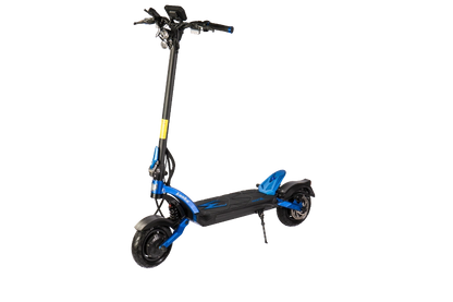 KAABO MANTIS X PLUS Blue electric scooter on a white background