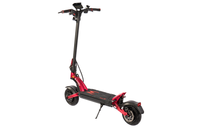 KAABO MANTIS X PLUS red electric scooter on a white background