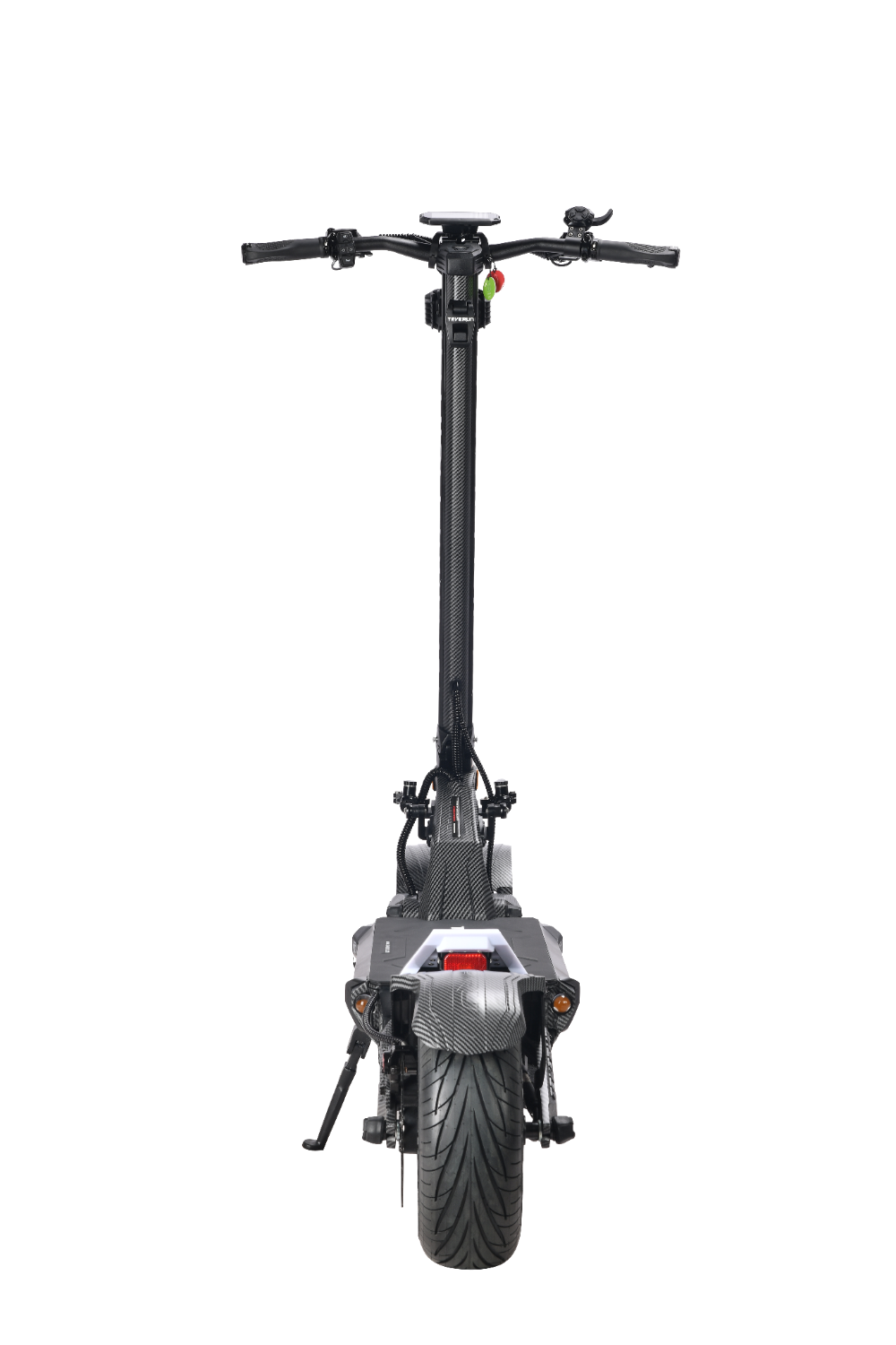TEVERUN FIGHTER SUPREME 7260R Black electric scooter on a white background