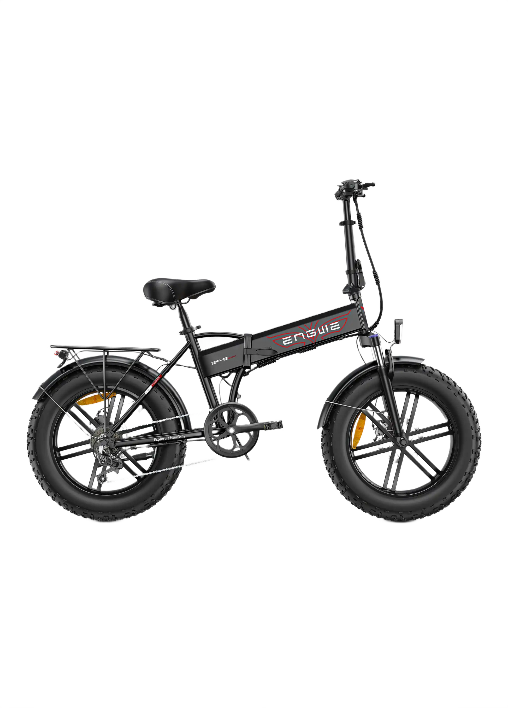  ENGWE EP-2 Boost black electric bike on white background