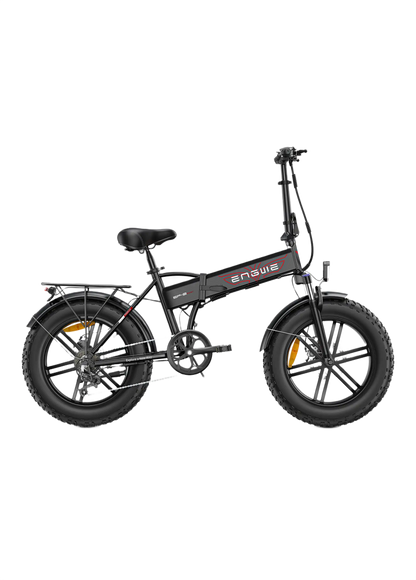  ENGWE EP-2 Boost black electric bike on white background