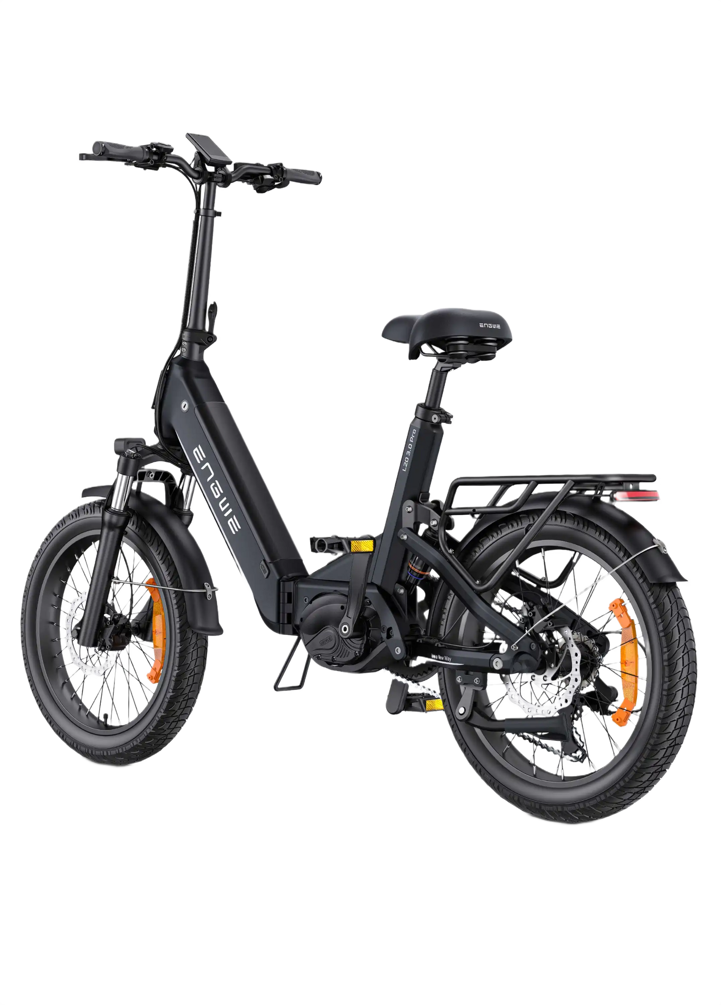 ENGWE L20 3.0 Pro black electric bike on a white background