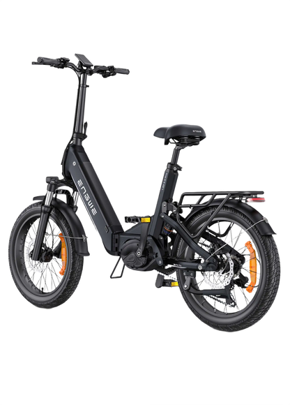 ENGWE L20 3.0 Pro black electric bike on a white background