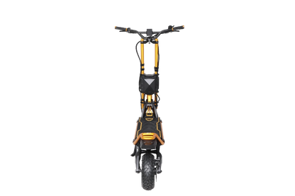 Kaabo Wolf King GTR MAX GOLD Gold and black electric scooter on a white background