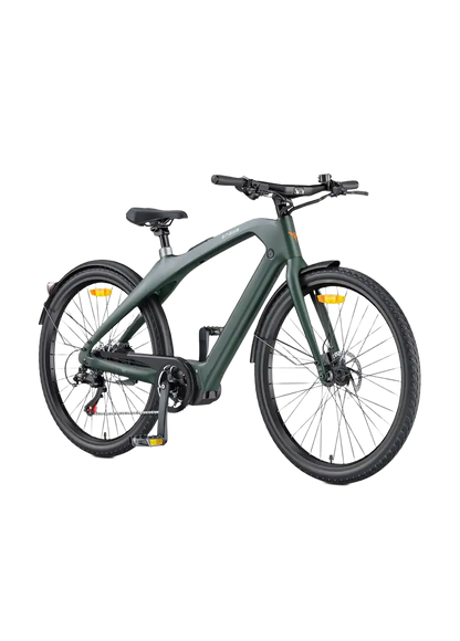 ENGWE N1 PRO Green electric bicycle on a white background