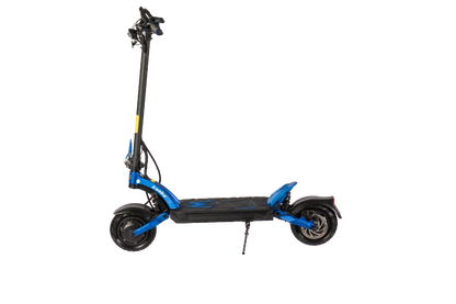 KAABO MANTIS X PLUS Blue electric scooter on a white background