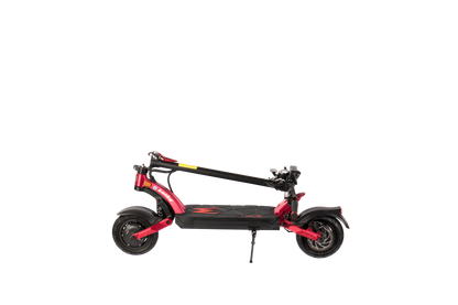 KAABO MANTIS X PLUS red electric scooter on a white background