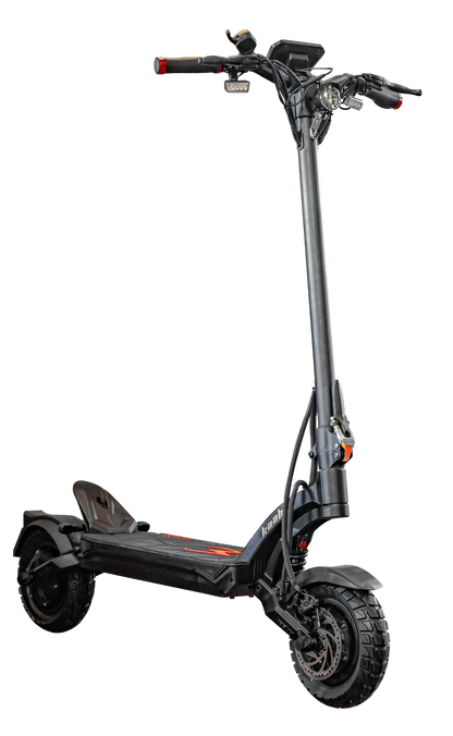 KAABO MANTIS X PLUS Blue electric scooter on a white background