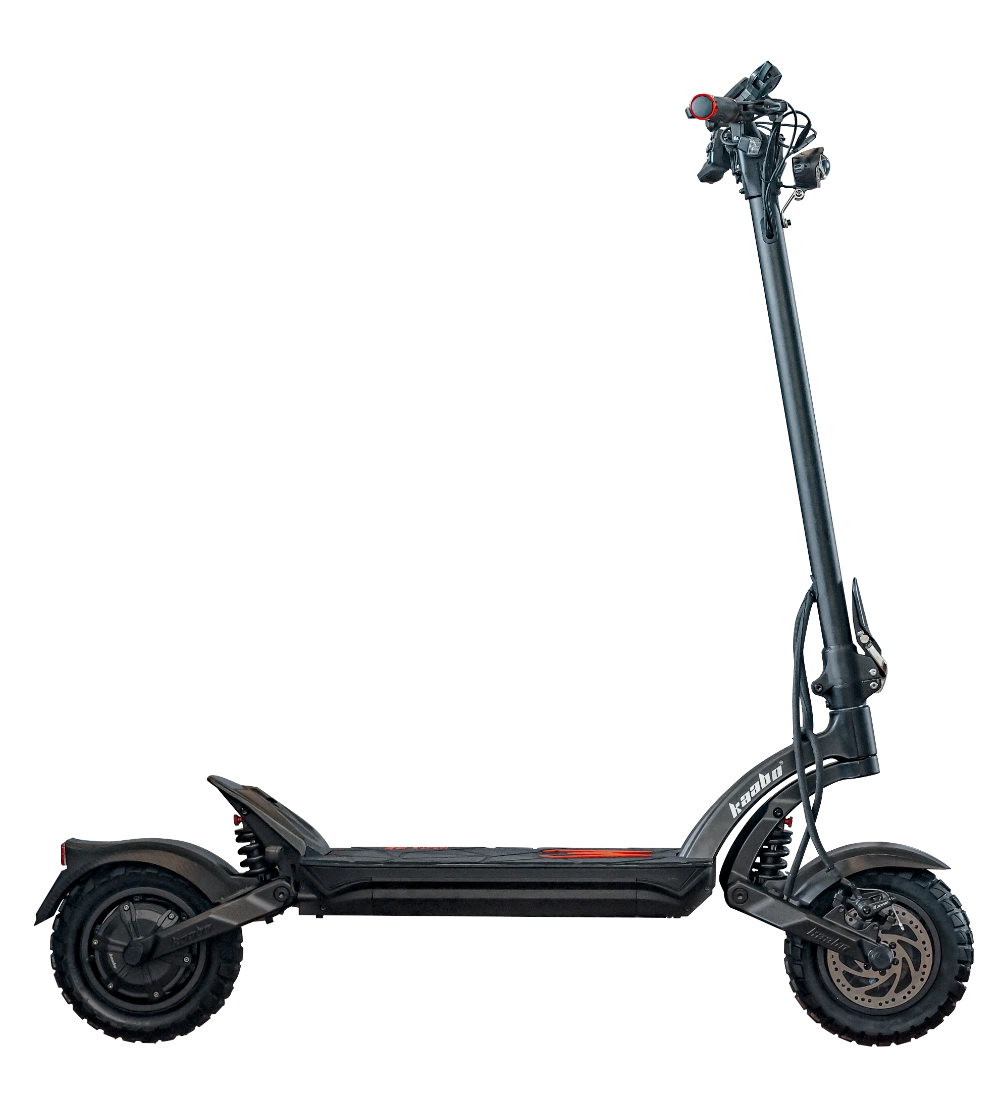 KAABO MANTIS X PLUS Blue electric scooter on a white background