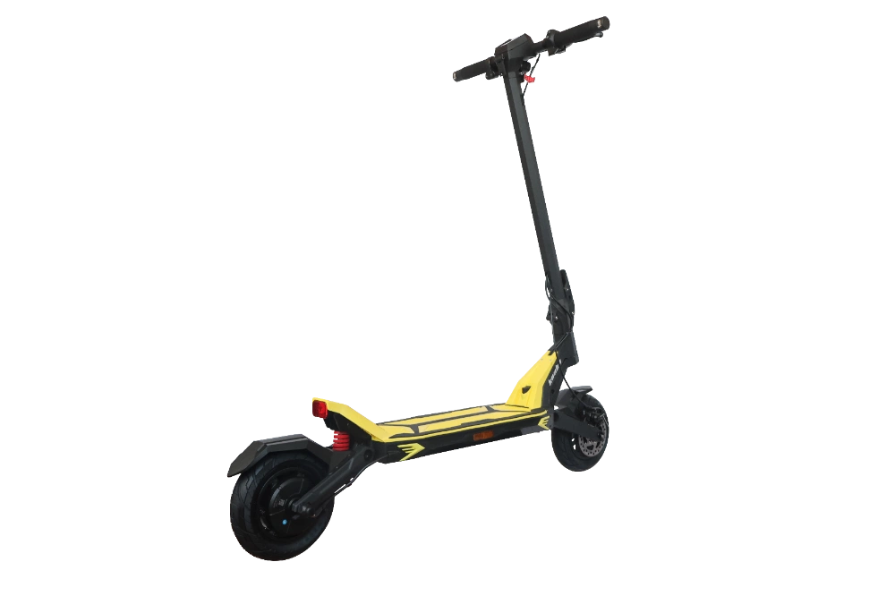  KAABO URBAN Black electric scooter on a white background