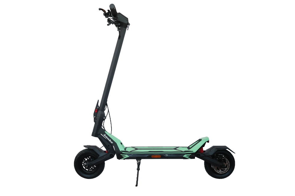  KAABO URBAN Black electric scooter on a white background