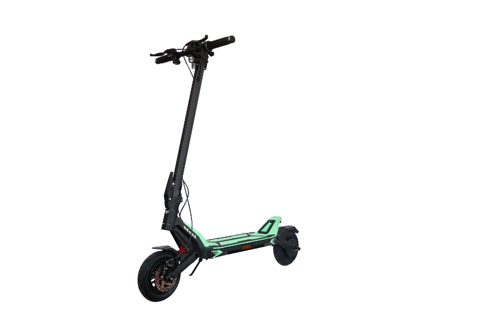  KAABO URBAN Black electric scooter on a white background