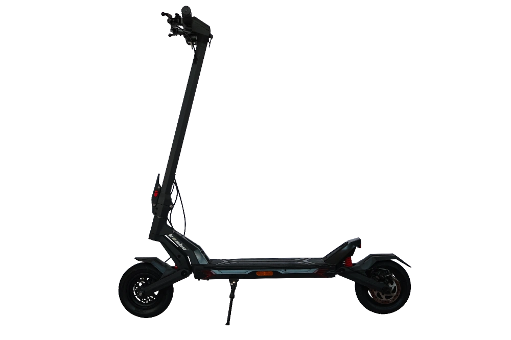  KAABO URBAN Black electric scooter on a white background