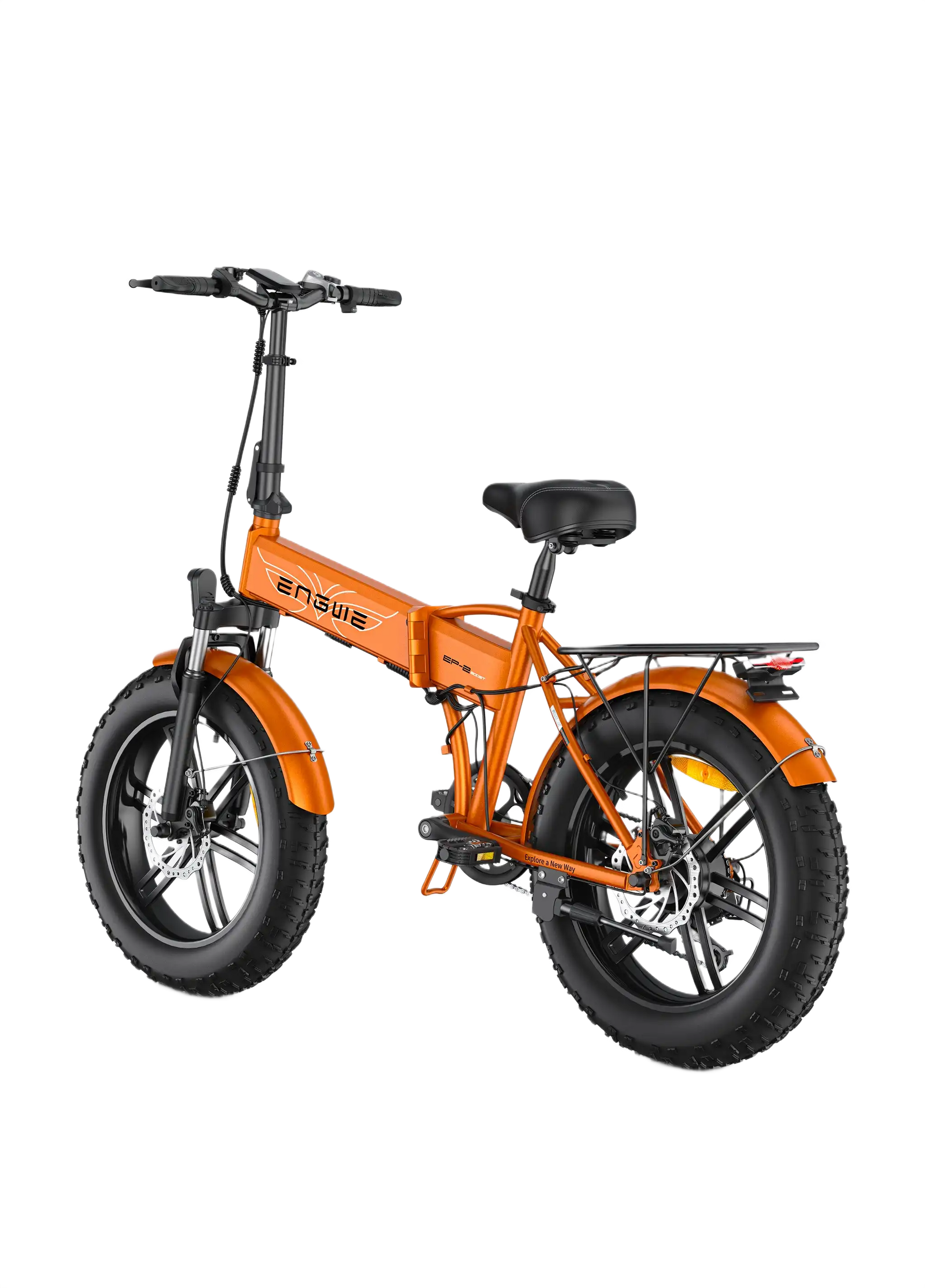 ENGWE EP-2 Boost orange electric bike on white background