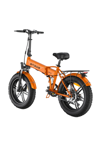  ENGWE EP-2 Boost orange electric bike on white background