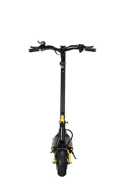 TEVERUN BLADE MINI ULTRA Black and yellow electric scooter on a white background