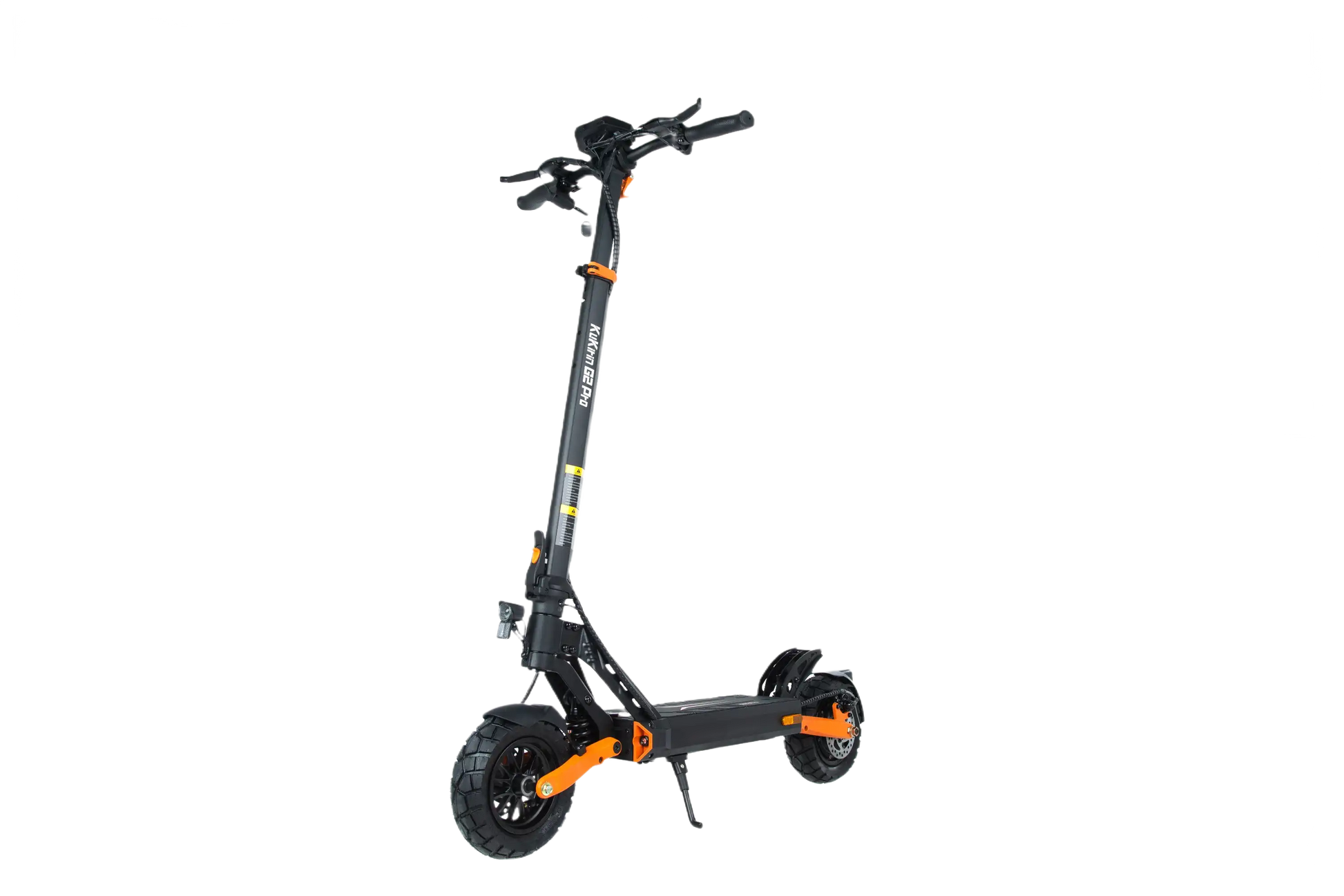 KuKirin G2 Pro VMP Version Black and orange electric scooter on a white background