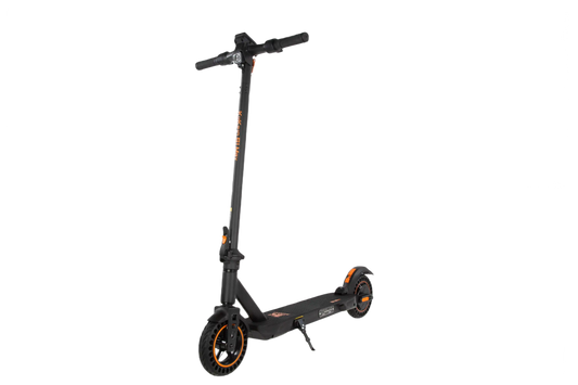 KuKirin S1 Max Black electric scooter with orange accents on a white background