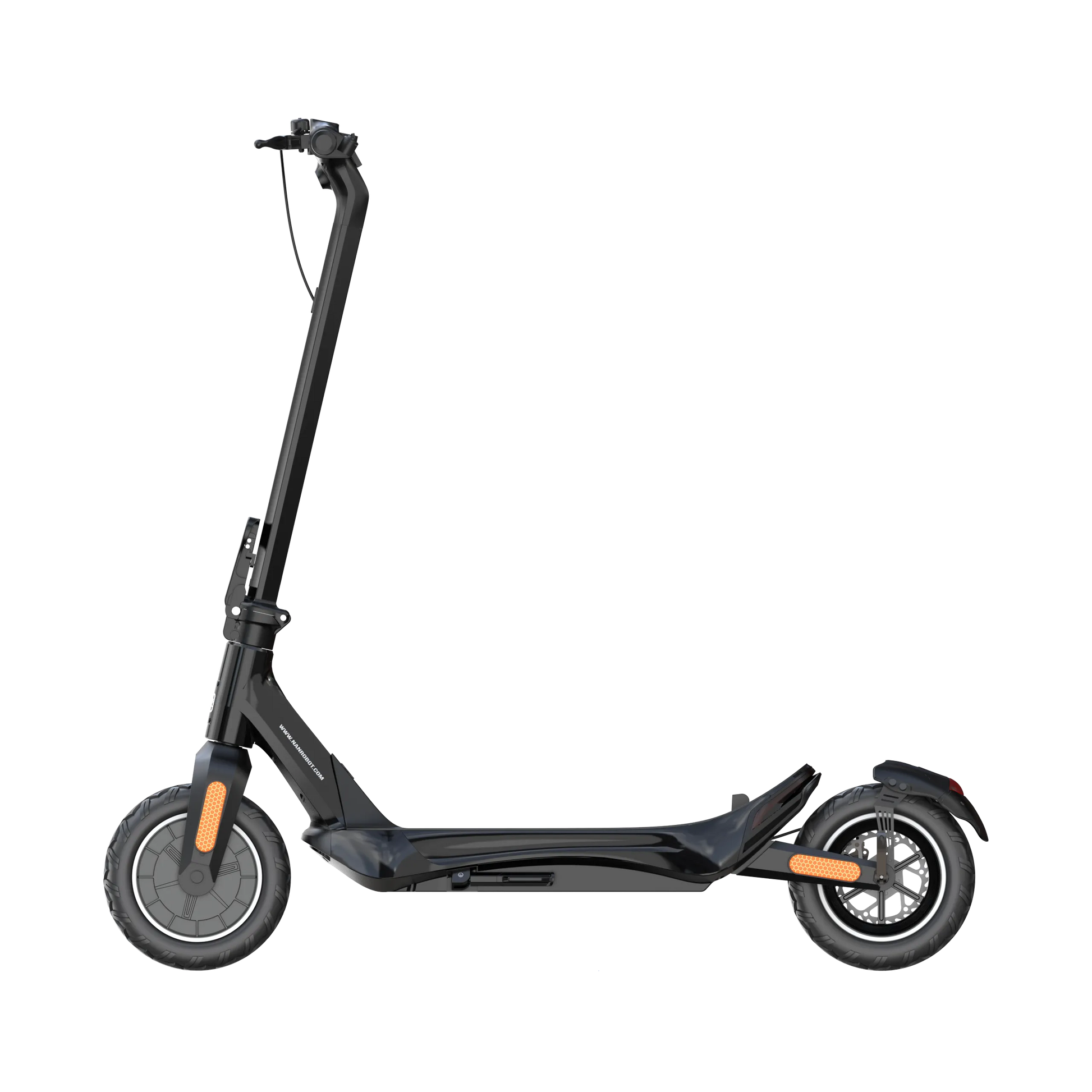 NANROBOT C1 Black electric scooter on a white background