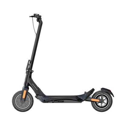 NANROBOT C1 Black electric scooter on a white background