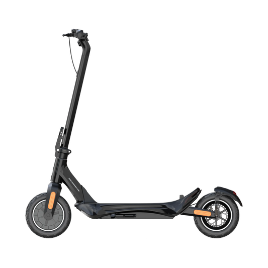 NANROBOT C1 Black electric scooter on a white background