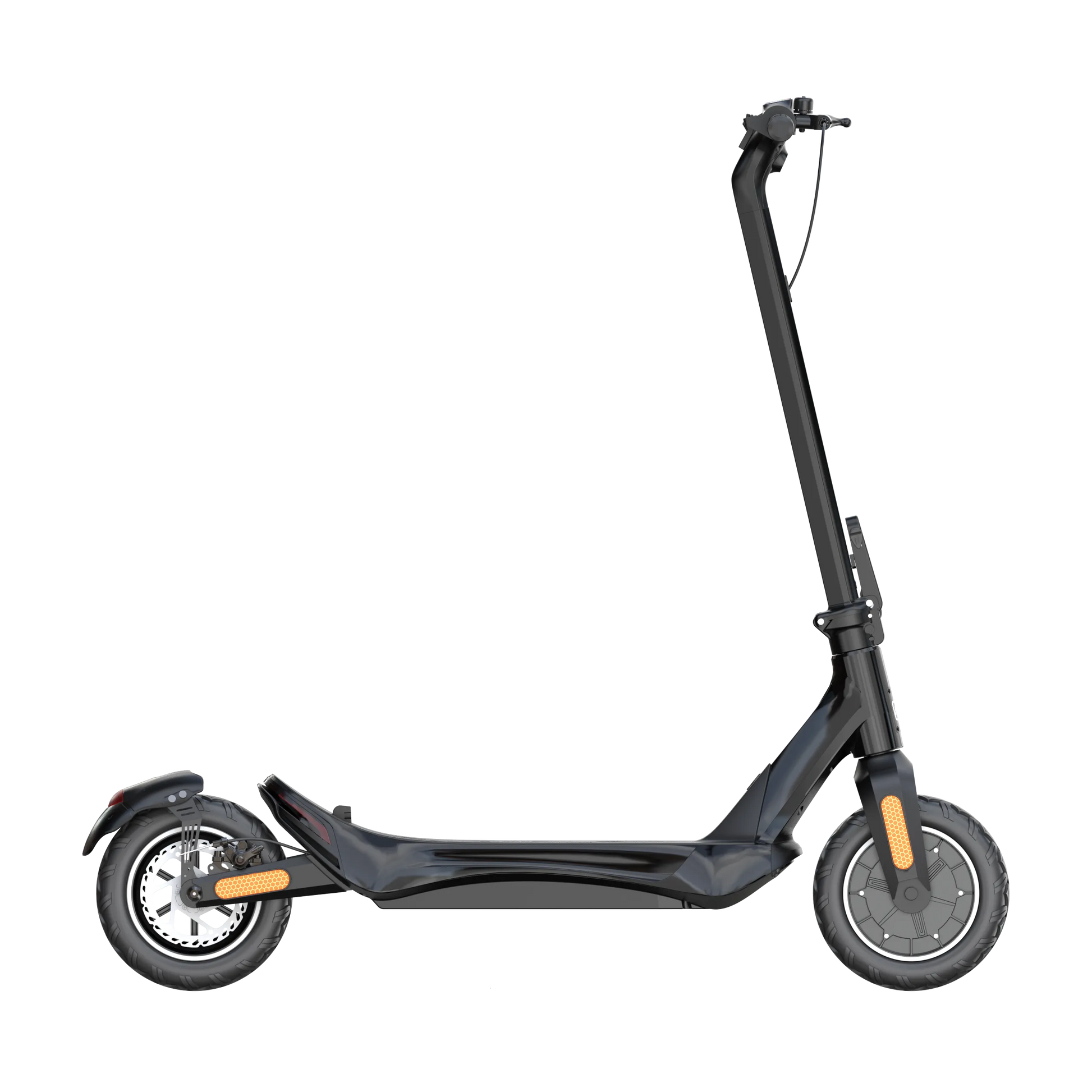 NANROBOT C1 Black electric scooter on a white background