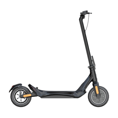 NANROBOT C1 Black electric scooter on a white background