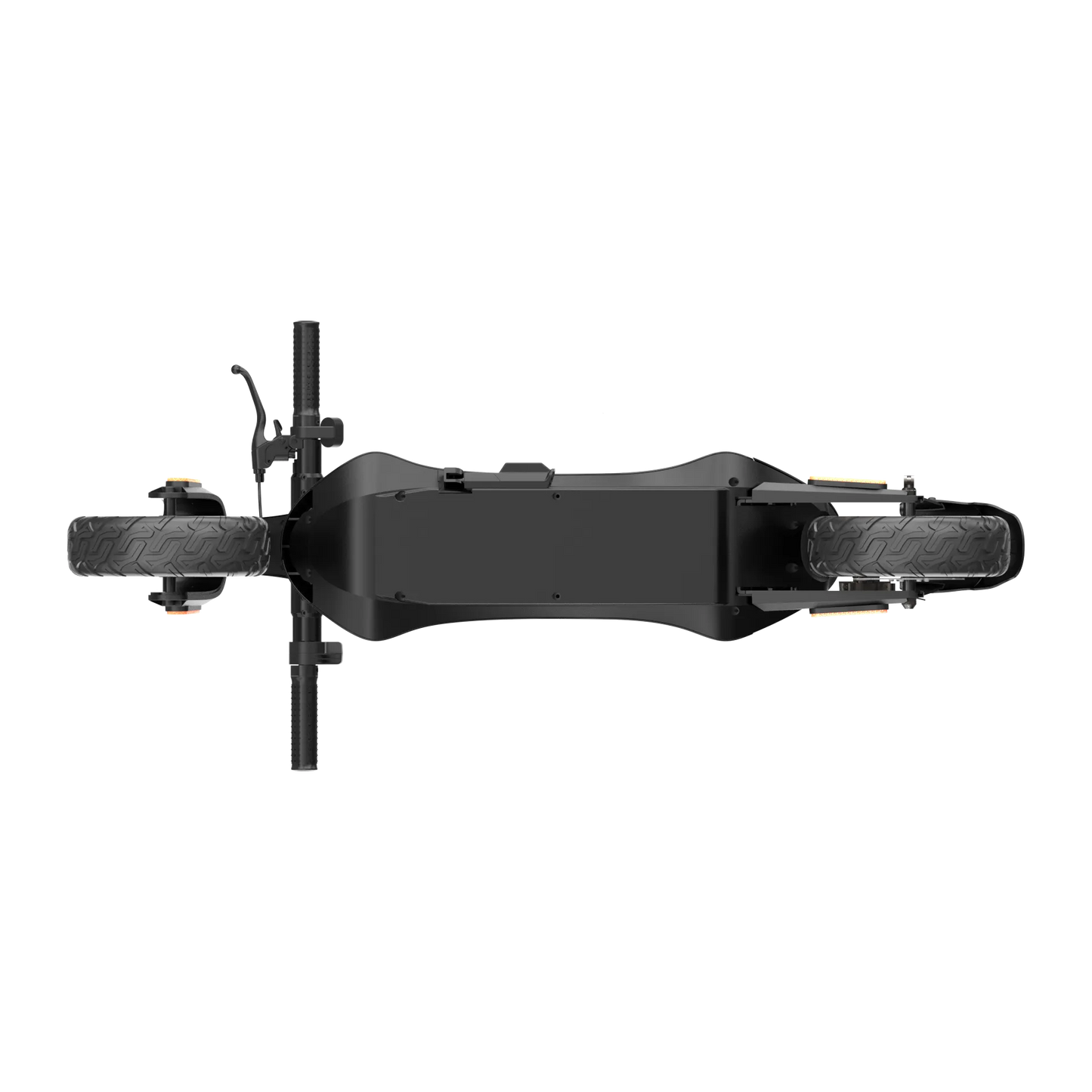 NANROBOT C1 Black electric scooter on a white background