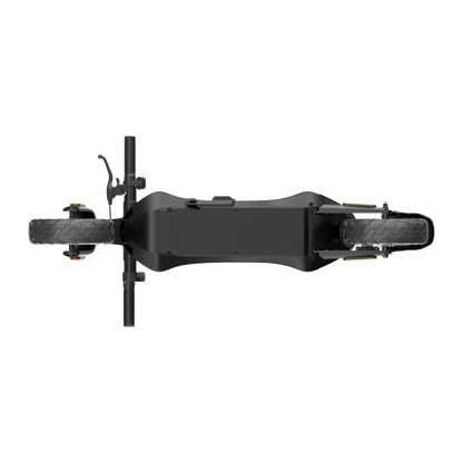 NANROBOT C1 Black electric scooter on a white background