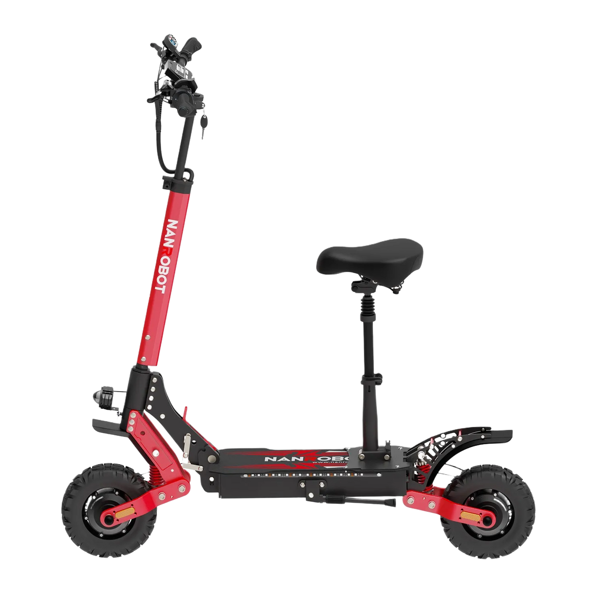 NANROBOT D4+ MAX – 2400W kahe mootoriga elektritõukeratas