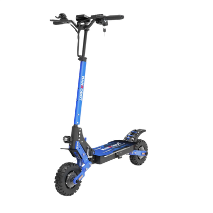 NANROBOT D4+ MAX kahe 1200 W mootoriga elektritõukeratas LED-valgustuse ja kokkupandava raamiga