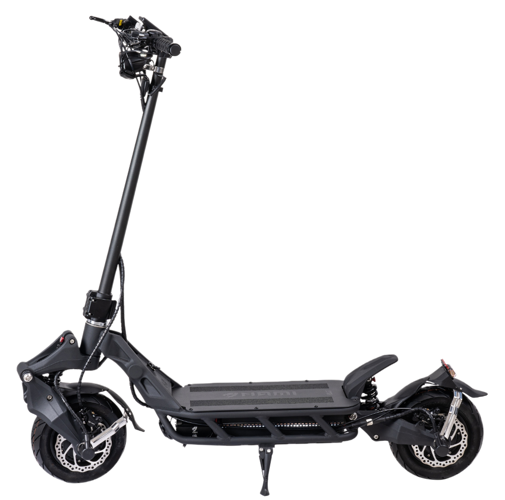 NAMI BLAST Black electric scooter on a white background