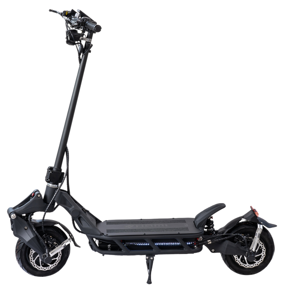 NAMI BLAST2 MAX Black electric scooter on a white background