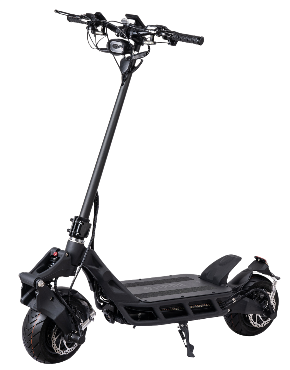 NAMI BLAST Black electric scooter on a white background