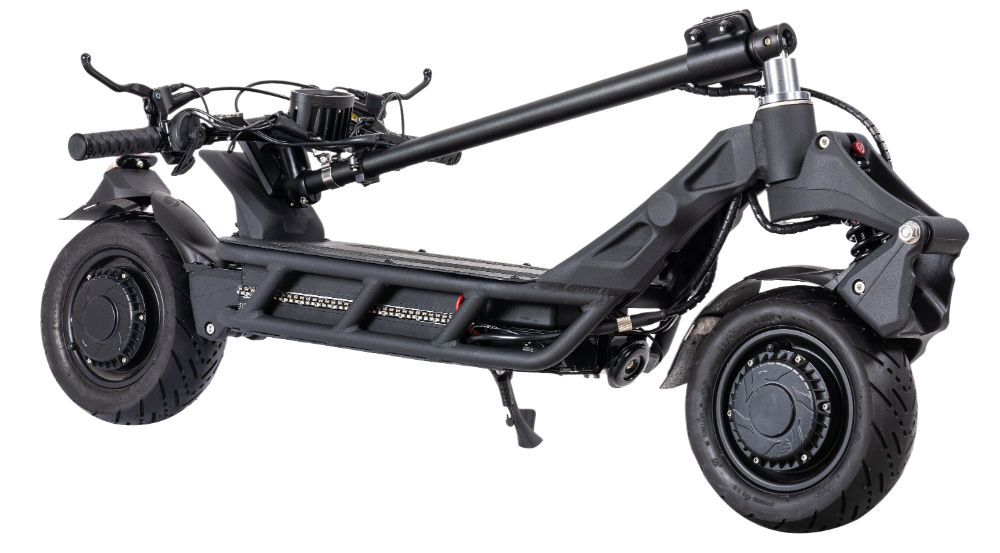 NAMI BLAST Black electric scooter on a white background