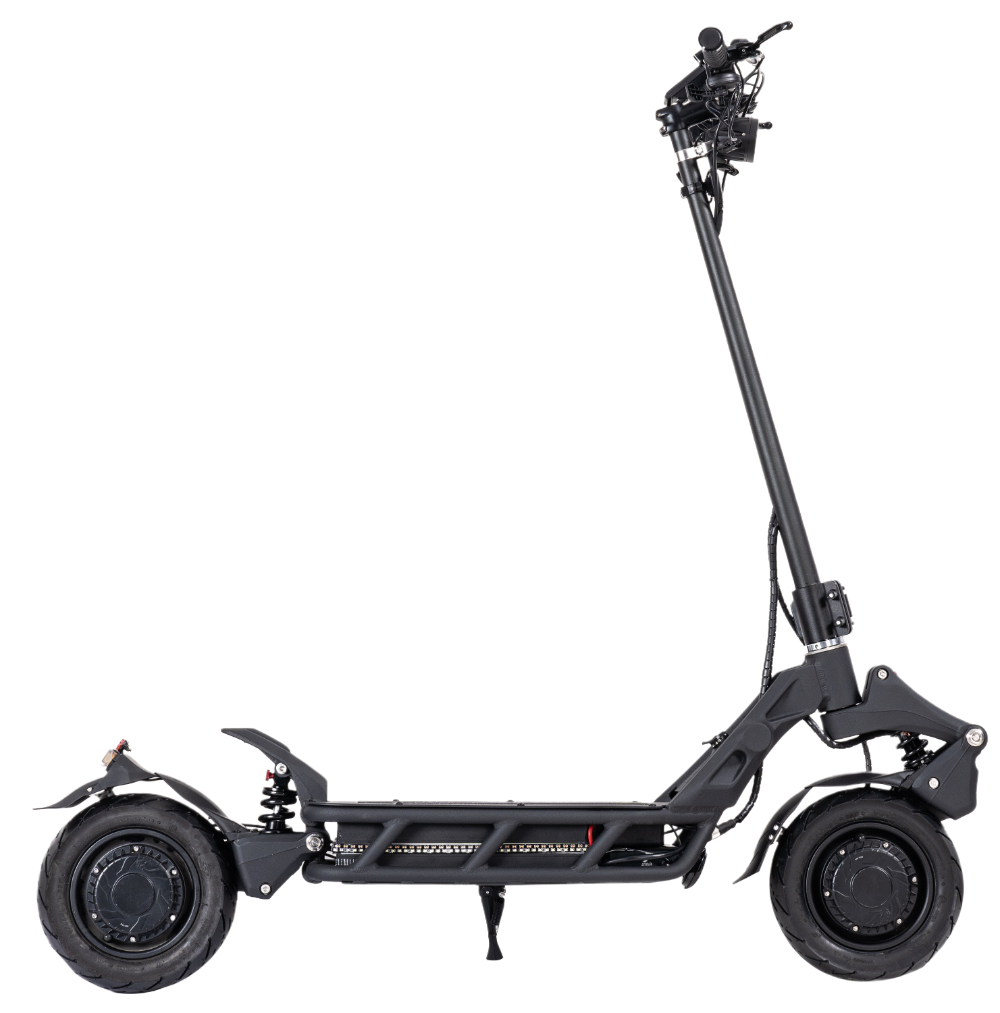 NAMI BLAST Black electric scooter on a white background