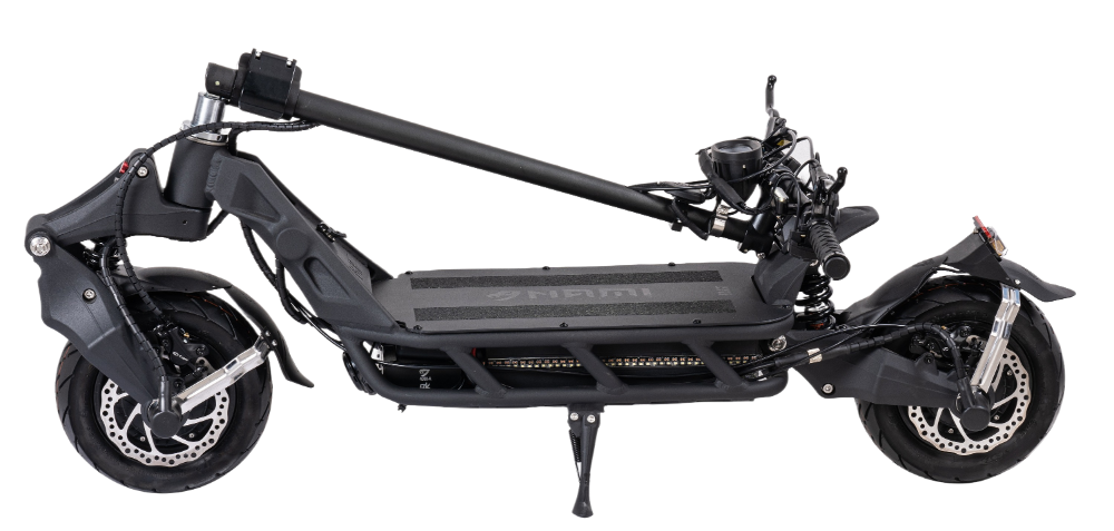 NAMI BLAST2 MAX Black electric scooter on a white background